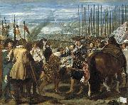 Diego Velazquez La rendicion de Breda was inspired by Velazquez first visit to Italy, painting